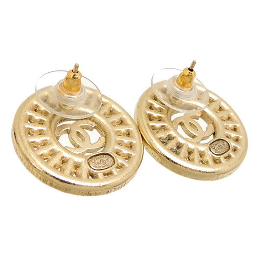 CHANEL Coco Round Ladies Earrings GP