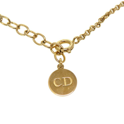 CHRISTIAN DIOR dior gold metal choker necklace