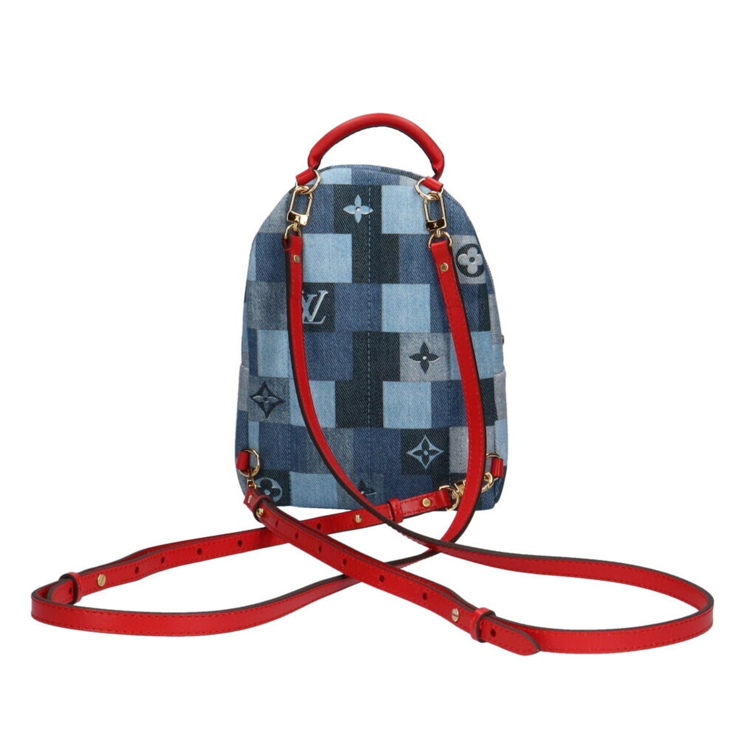 Louis Vuitton Palm Springs Backpack Mini Monogram Rucksack Daypack Women's