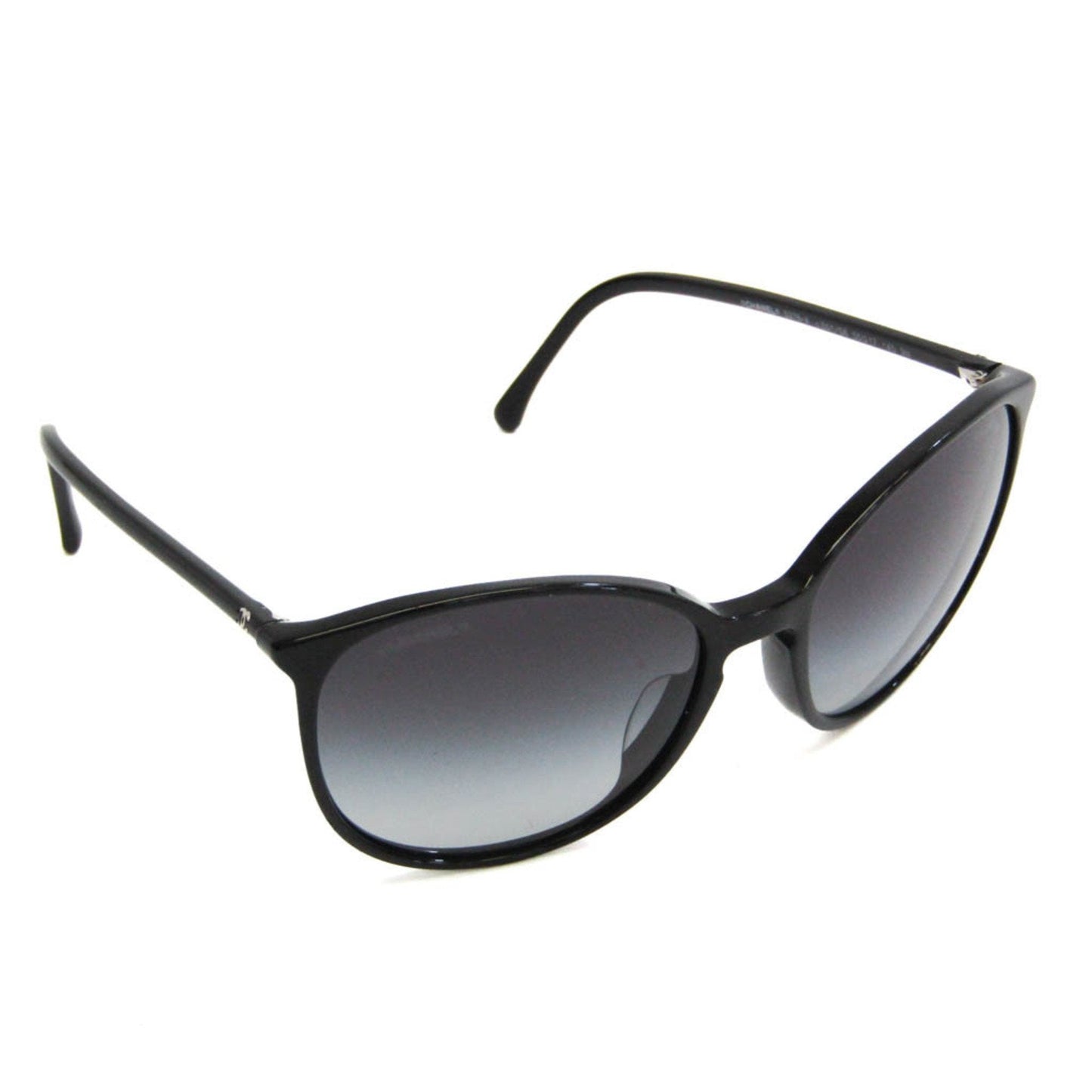 CHANEL Women's Round Sunglasses Black 5278-A