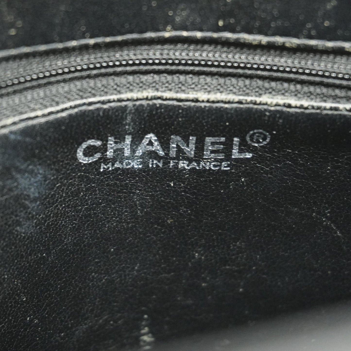 CHANEL   Reprint Tote Women's Caviar Leather Tote Bag Black