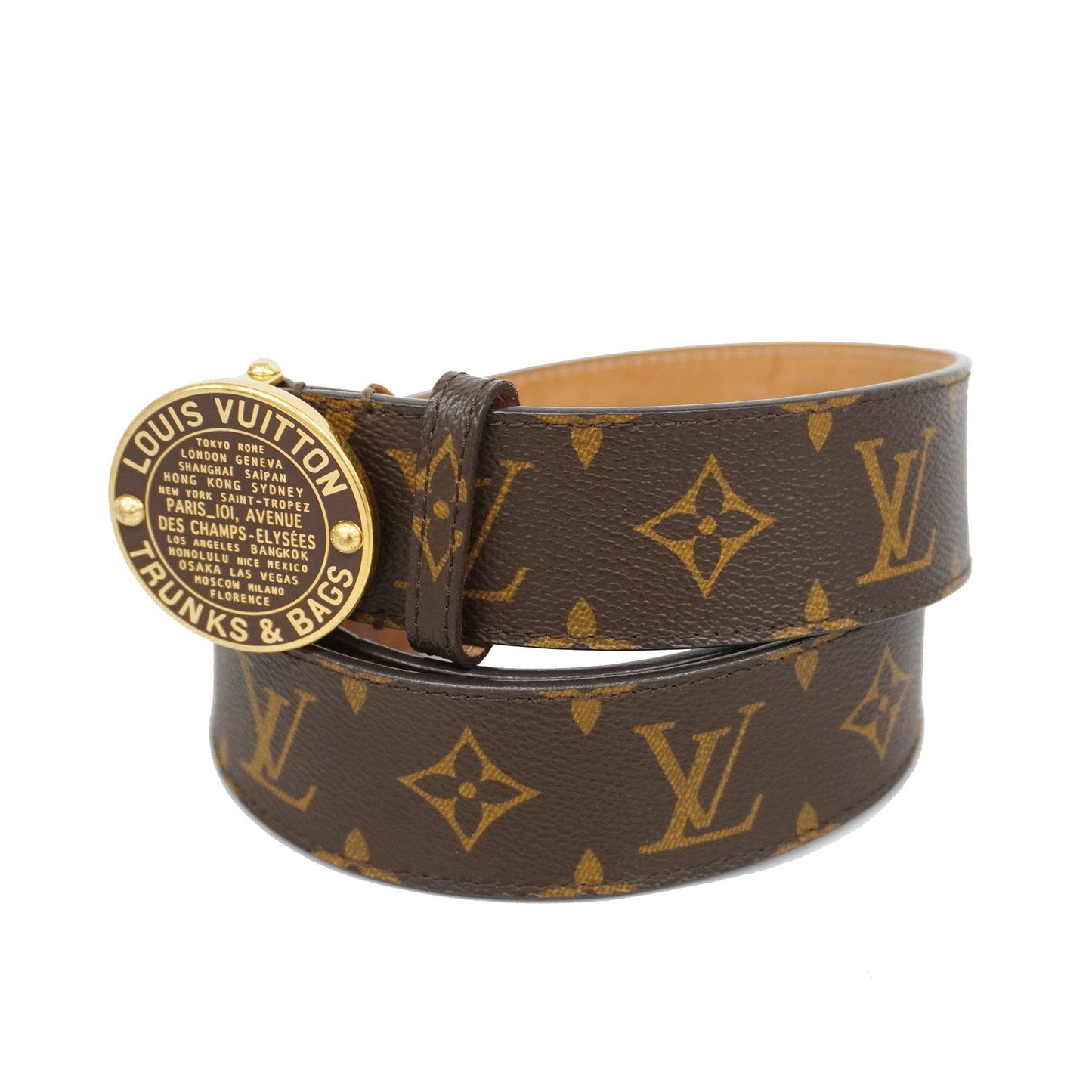 LOUIS VUITTON  Monogram Santulle T&B M6975 Belt