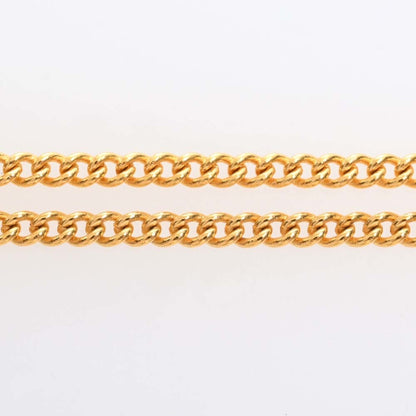 CHANEL Cocomark Necklace Gold Ladies