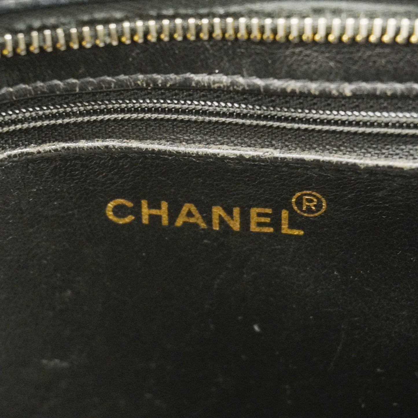 CHANEL   Reprint Tote Women's Leather Tote Bag Black