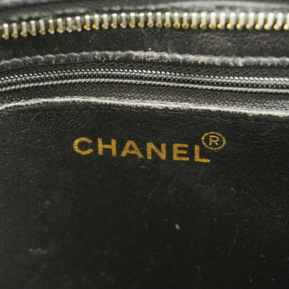 CHANEL   Reprint Tote Women's Leather Tote Bag Black