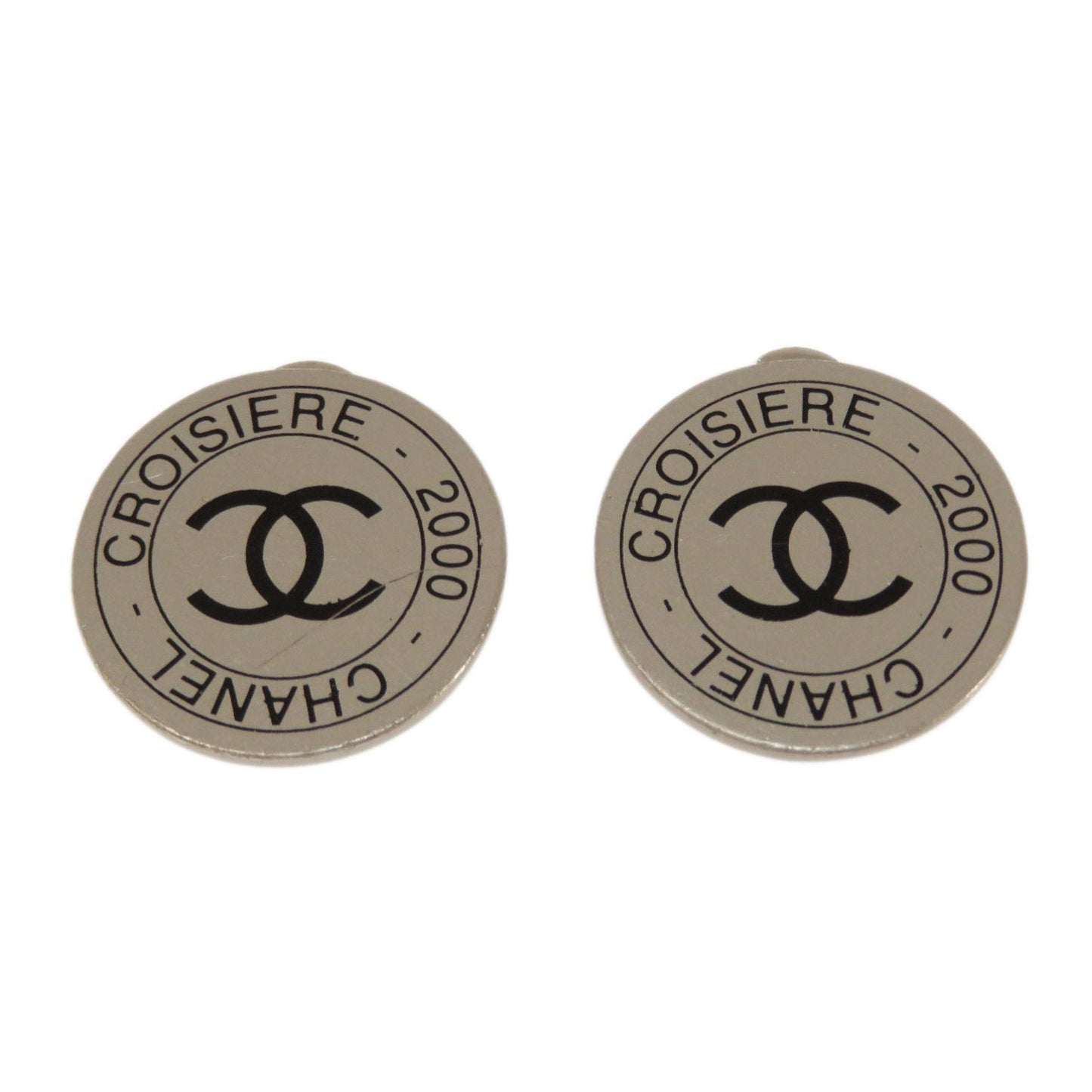 CHANEL COCO MARK 2000 Earrings Ladies