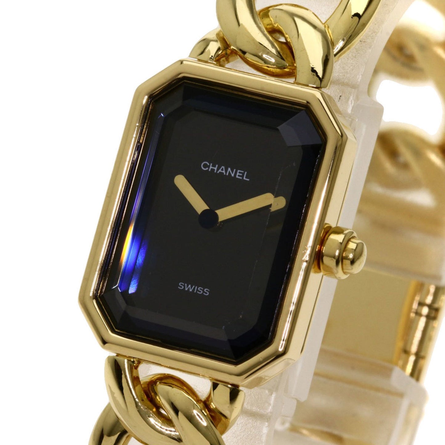 Chanel Premiere L Watch K18 Yellow Gold / K18YG Ladies CHANEL