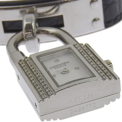 HERMES Kelly Watch Ladies Quartz KE1.231 Leather gg