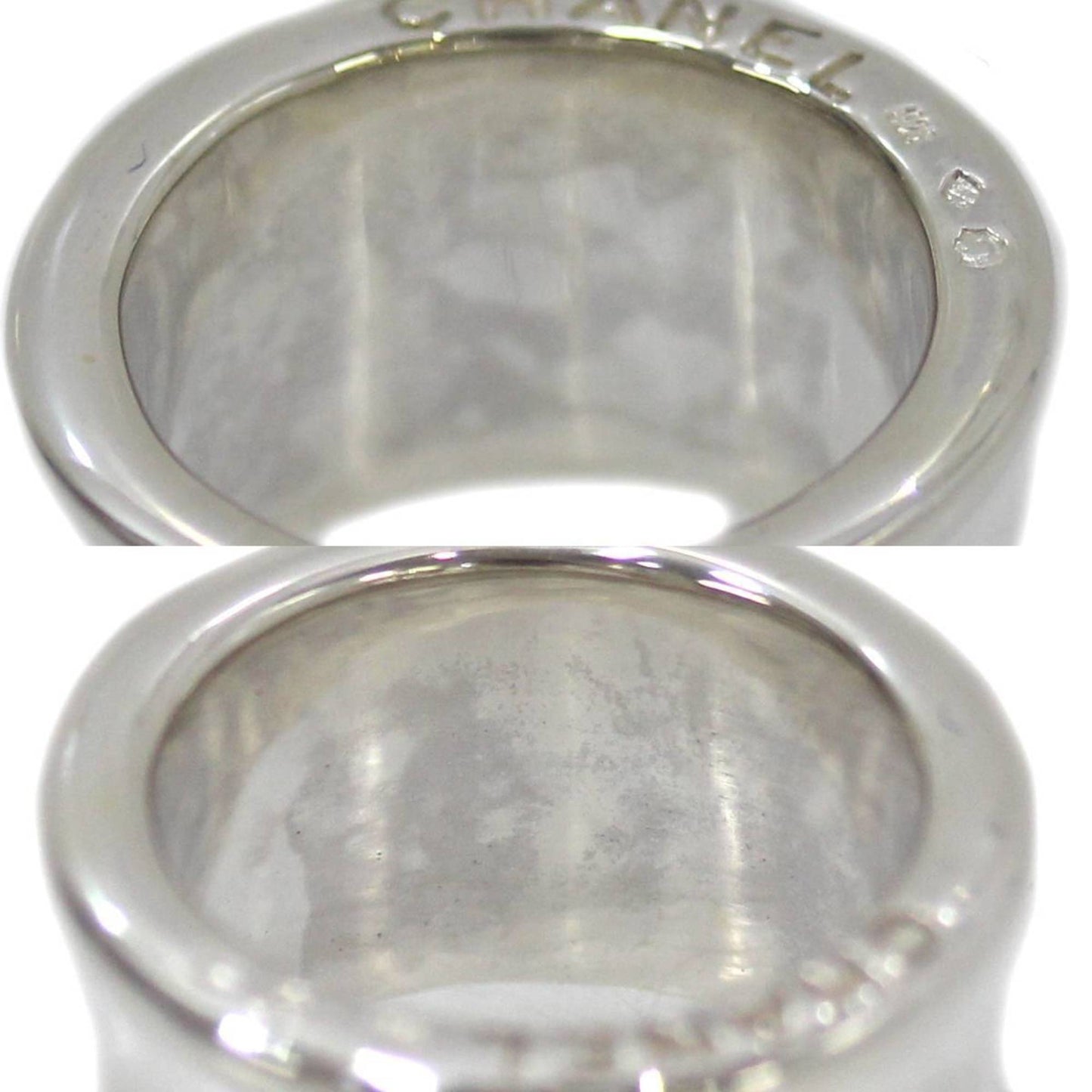 CHANEL Ring 925 18.9g Silver Polished Product