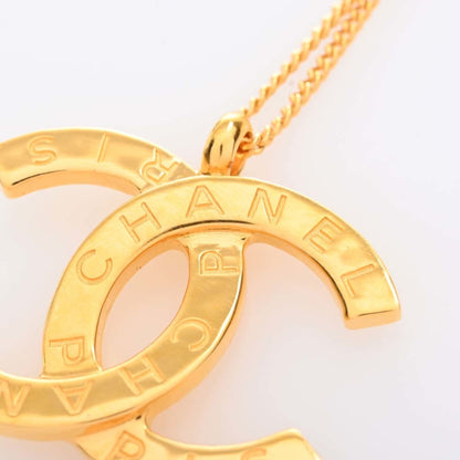 CHANEL Cocomark Necklace Gold Ladies