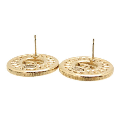 CHANEL Coco Round Ladies Earrings GP