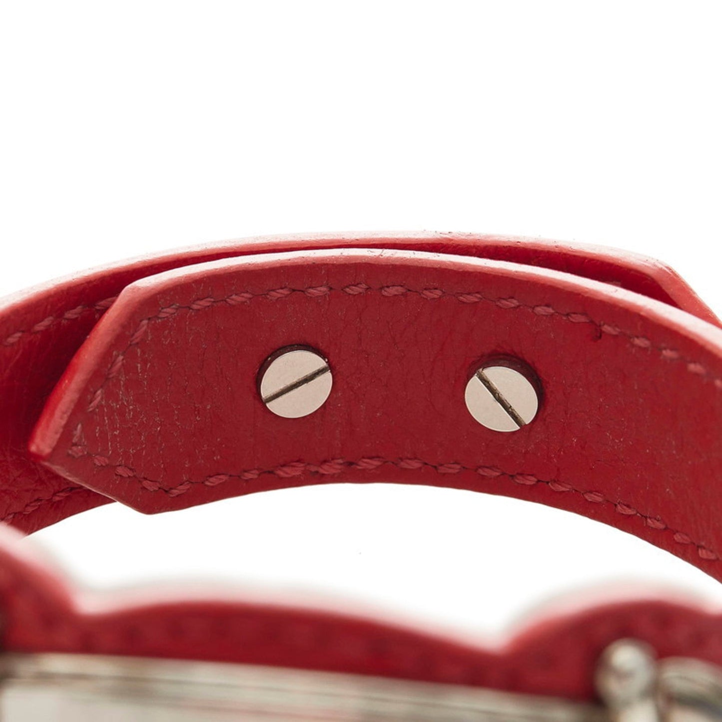 louis vuitton epi bracelet red leather ladies