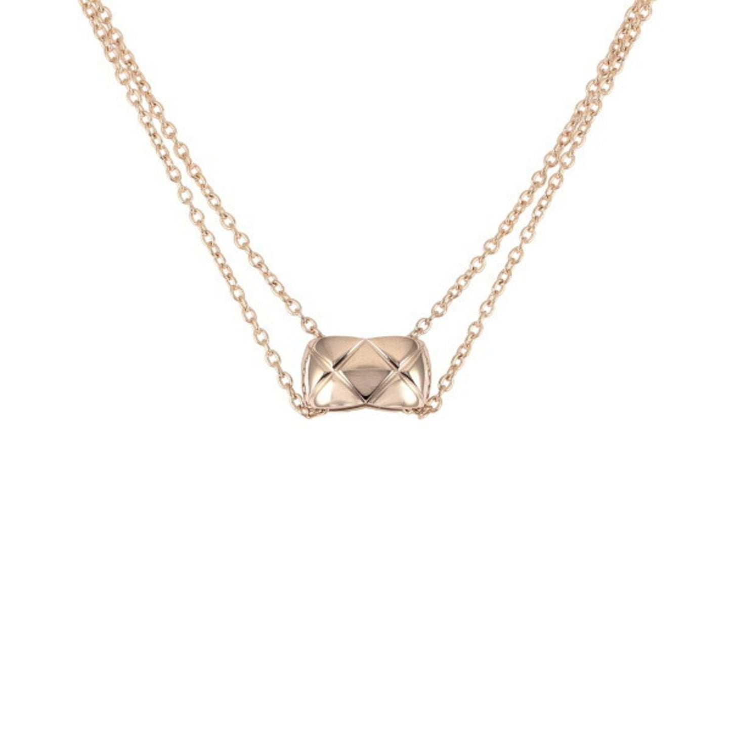 CHANEL Collection Coco Crush K18PG Pink Gold Necklace