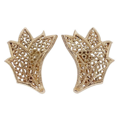 CHRISTIAN DIOR Earrings Women's Gold