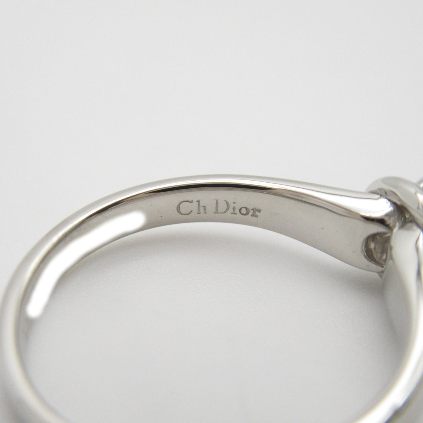 Dior Dialing Ring Clear Pt900Platinum Clear