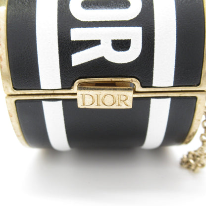 Dior Cuff Bracelet Black White leather