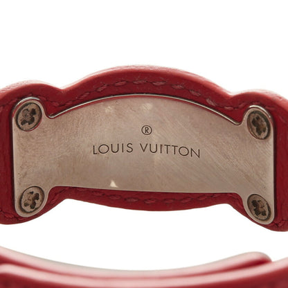 louis vuitton epi bracelet red leather ladies