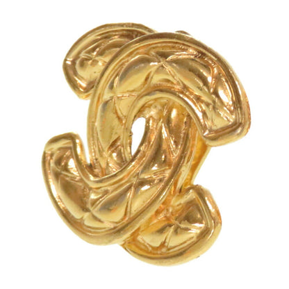 Chanel Coco Mark Matrasse Gold Earrings Accessories 0100CHANEL Ladies