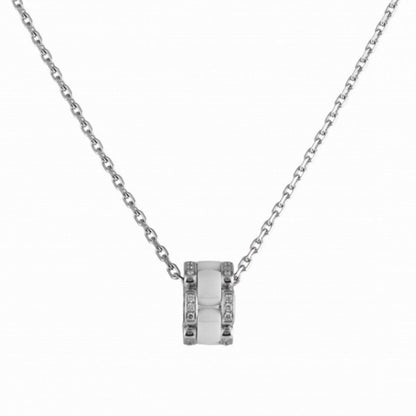 Chanel Ultra Collection Necklace/Pendant K18WG White Gold Ceramic Used