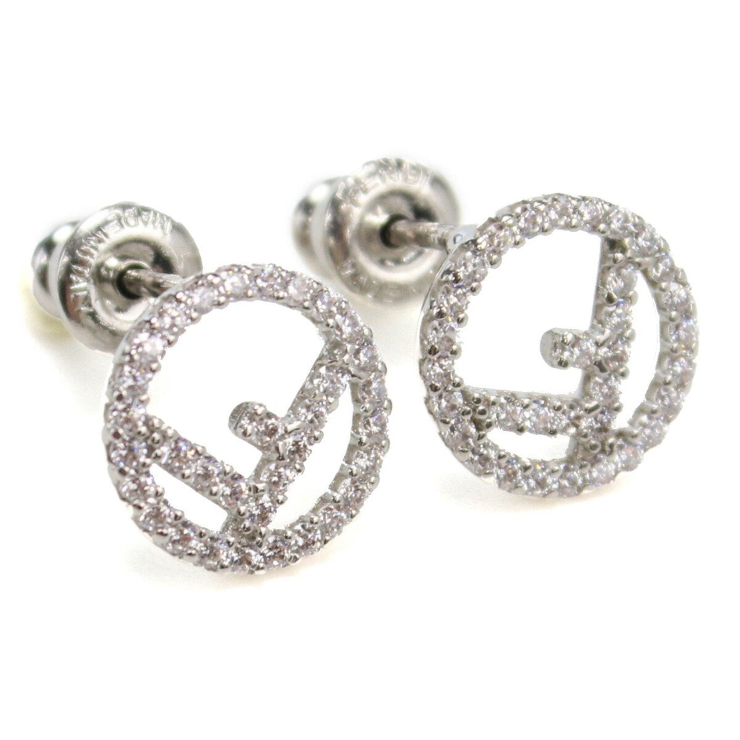 FENDI 8AG738 earrings clear ladies