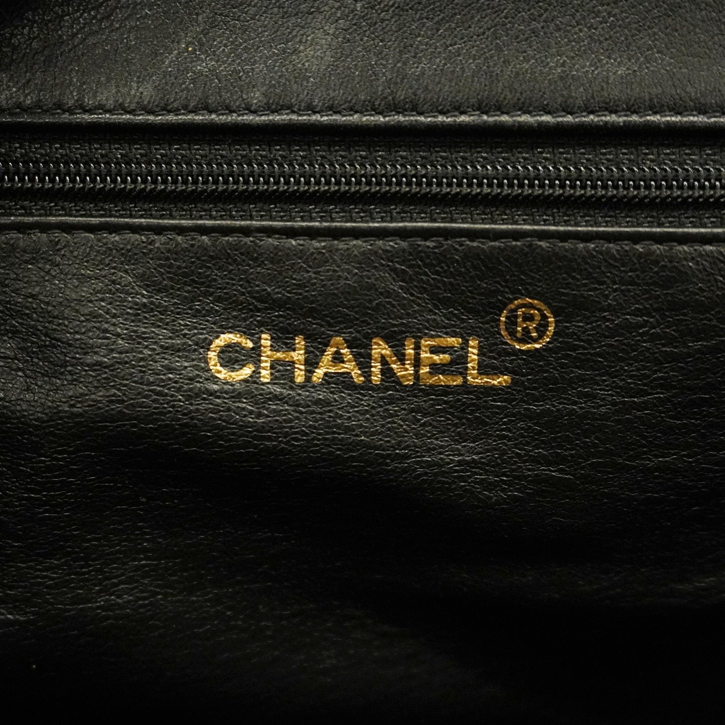 CHANEL   Chain Shoulder Women's Leather Tote Bag Black