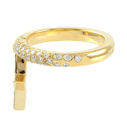 CHANEL Comet K18YG Yellow Gold Ring