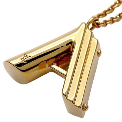 Louis Vuitton necklace Lady's LV & ME A M61056 gold pendant