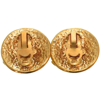 Chanel Coco Mark 94P Gold Earrings 0140 CHANEL Ladies