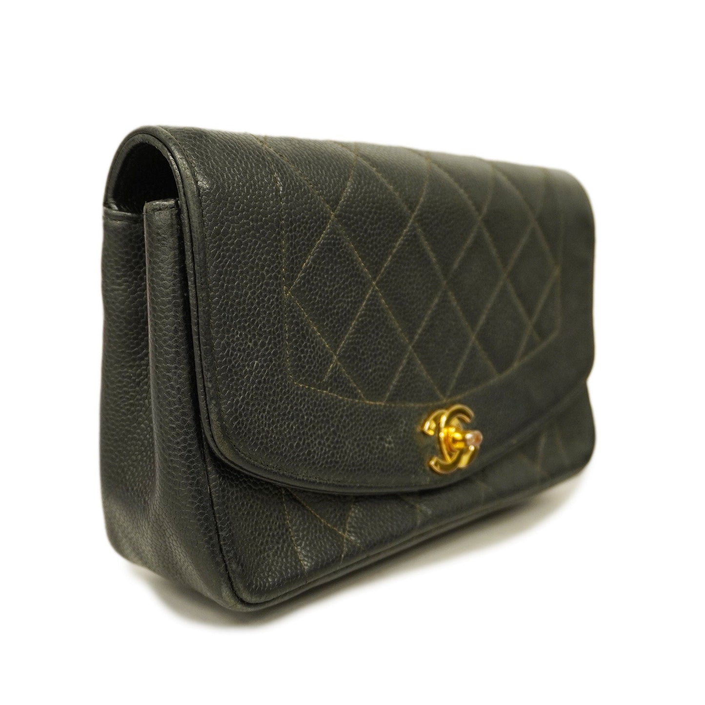 CHANEL  Shoulder Women's Caviar Leather Shoulder