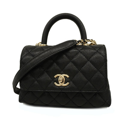 CHANEL   Matelasse Chain Shoulder Women's Caviar Leather Handbag,Shoulder Bag