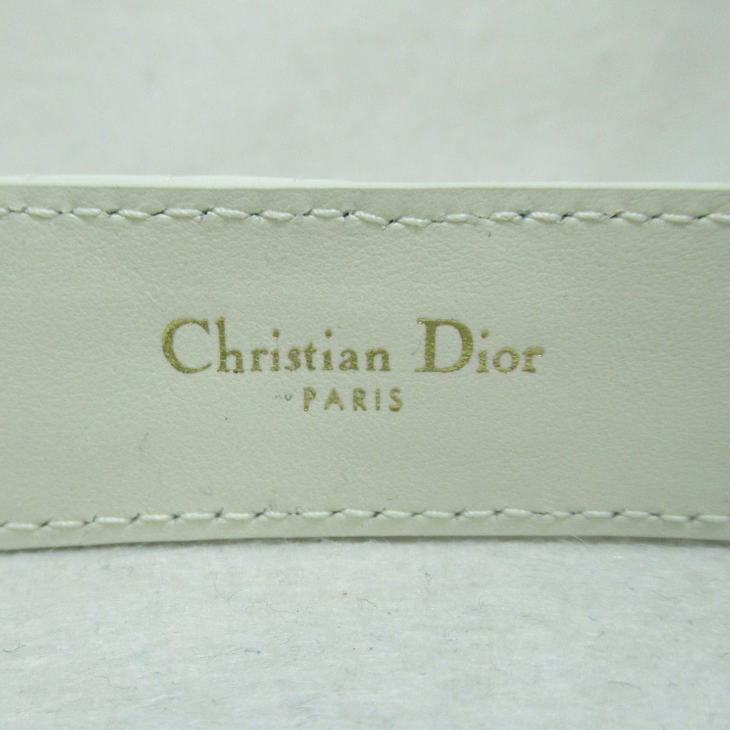 Dior belt White Calfskin [cowhide] Smooth Calfskin B0436UWHN03080