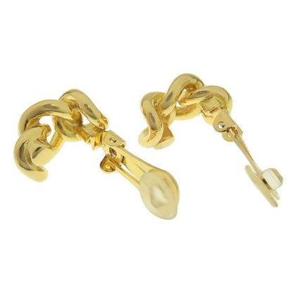 CHRISTIAN DIOR Earrings Women's Gold