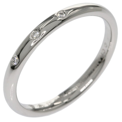 CHANEL Parisian Marriage 3P Diamond #53 Ring Platinum PT950 Ladies