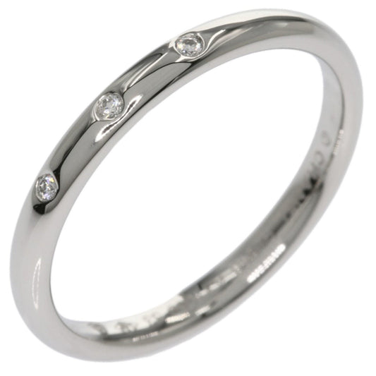 CHANEL Parisian Marriage 3P Diamond #53 Ring Platinum PT950 Ladies