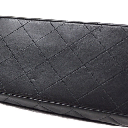 CHANEL 1991-1994 Classic Flap Maxi Black Lambskin 80489