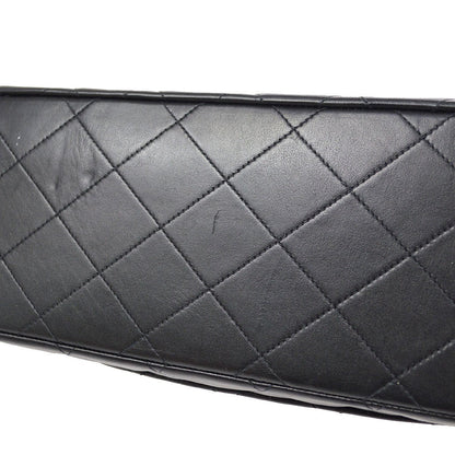 CHANEL 1991-1994 Classic Flap Maxi Black Lambskin 80784