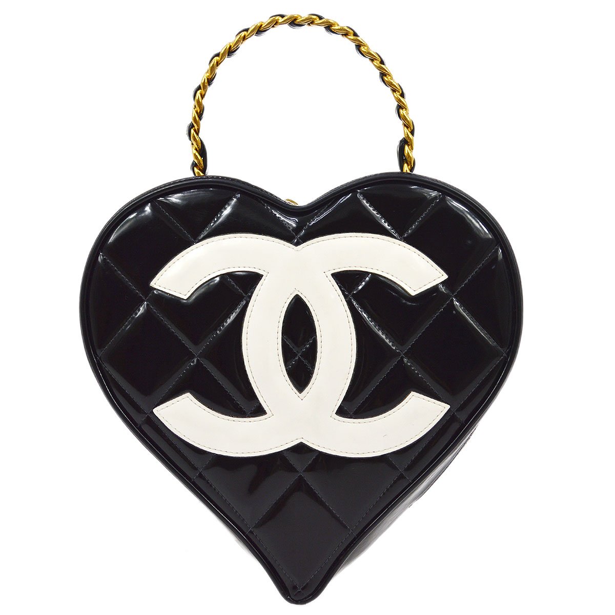 CHANEL  Heart Vanity Handbag 91729