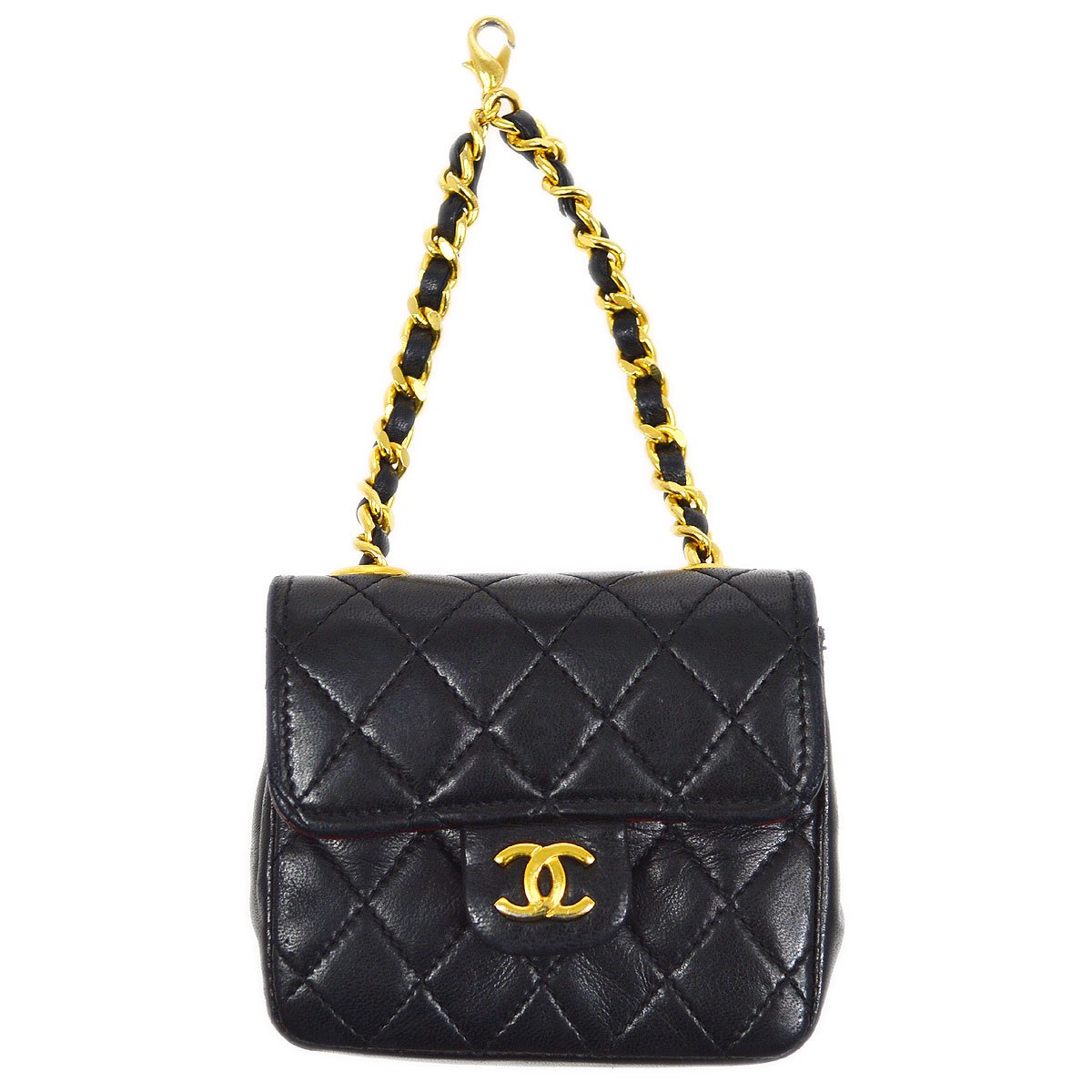 CHANEL 1990s Micro bag Charm 82729