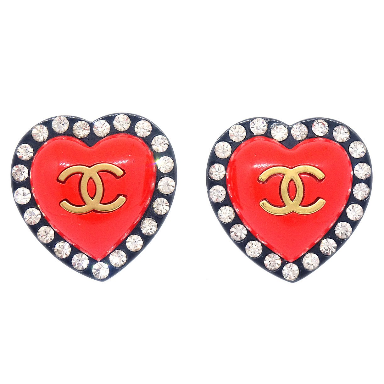 CHANEL 1995 Clip-On Earrings 83887