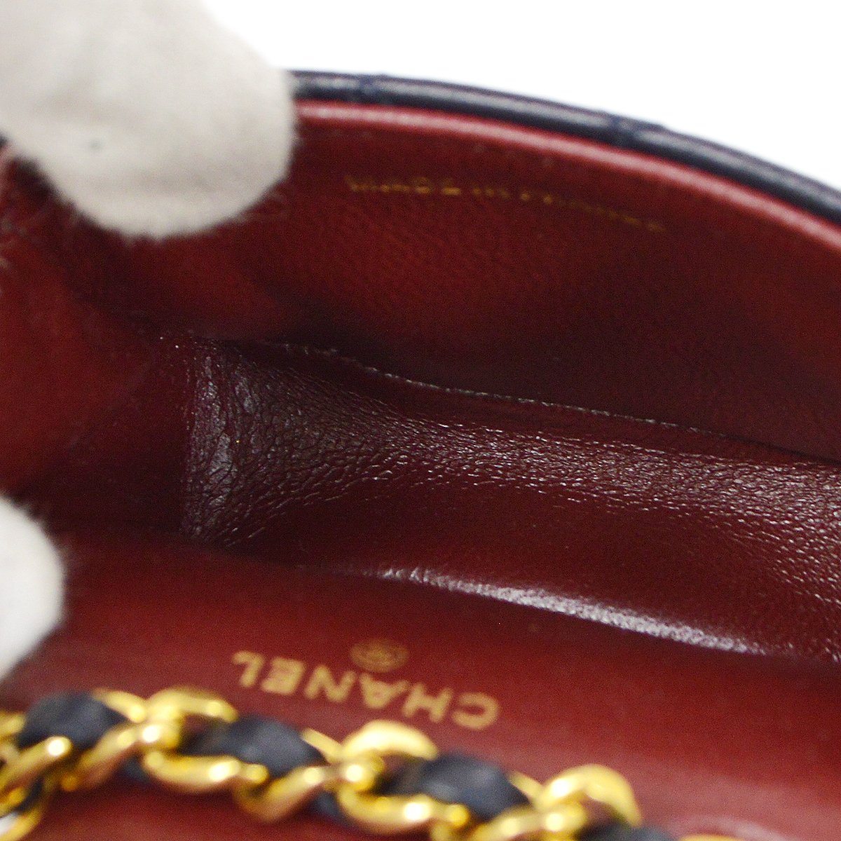 CHANEL★ 1990s Lambskin Belt Bag Micro 72875