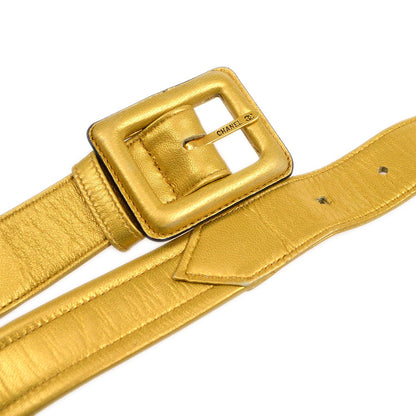 CHANEL 1991-1994 Nishijin-ori BUM Belt Bag Gold