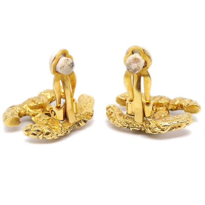 CHANEL 1993 Florentine CC Earrings Small 21181