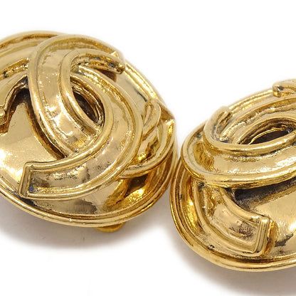 CHANEL 1994 Round Earrings Small AK38278i