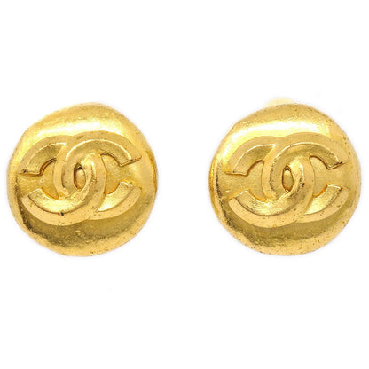 CHANEL 1996 CC Earrings Small 04762