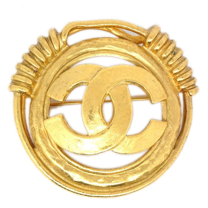 CHANEL★ 1994 CC Spring Border Brooch Medium 85063