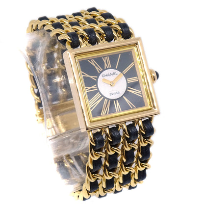 CHANEL Mademoiselle Watch 18K #M 52559