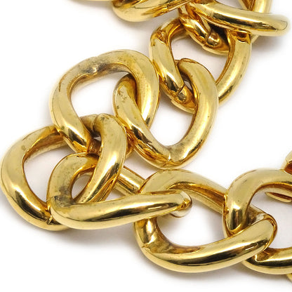 CHANEL 1995 CC Turnlock Gold Chain Bracelet 95A 26918