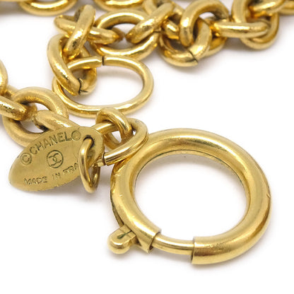 CHANEL Lion Gold Chain Pendant Necklace 3319 18595