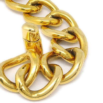 CHANEL 1996 Turnlock Gold Chain Bracelet 96P 58265