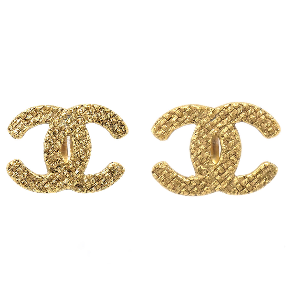 CHANEL Earrings Clip-On Gold 29/2878 97504